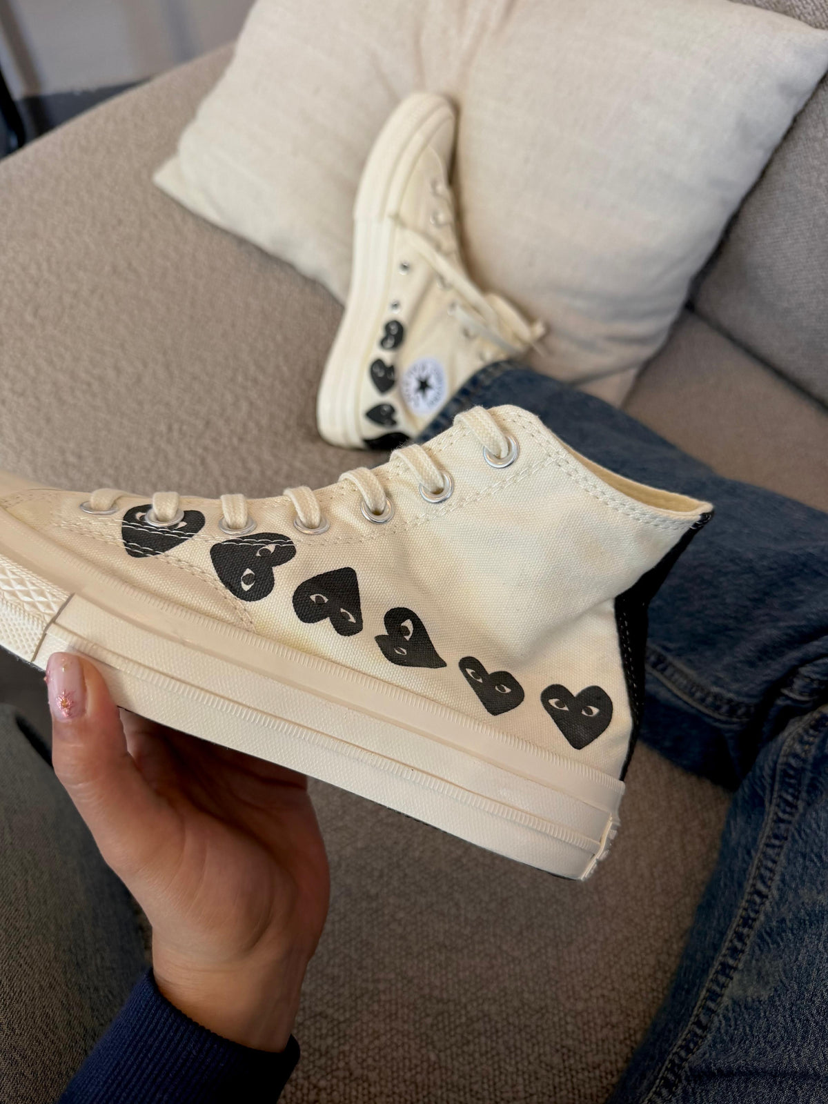 Converse CDG negro